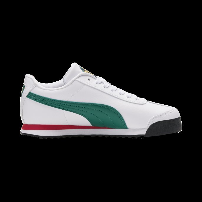 Puma På Tilbud Hvit-alpin Grønn-team Gull Roma Country Store Barnejoggesko
