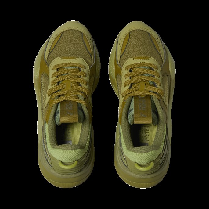 Capulet Oliven-avocado Rs-x Green Shades Store Barnejoggesko Puma På Tilbud
