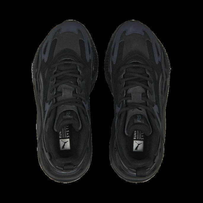 Puma På Tilbud Rs-x Efekt Prm Joggesko Ungdom Svart-sterk Grå