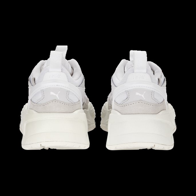 Puma På Tilbud Hvit-fjær Grå Rs-x Efekt Prm Sneakers Ungdom