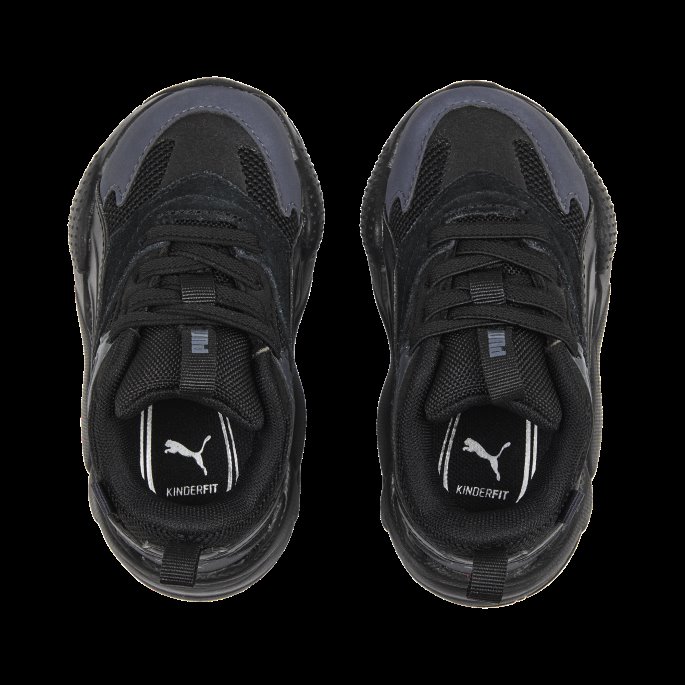 Rs-x Efekt Prm Alternativ Lukking Joggesko Babyer Puma På Tilbud Svart-sterk Grå
