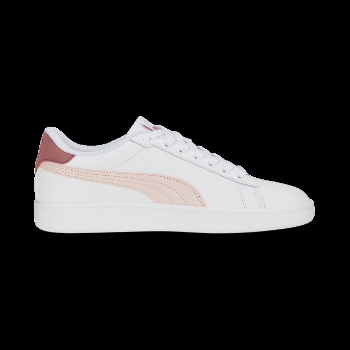 Hvit-rose Dust-heartfelt Smash 3.0 Skinn Joggesko Ungdom Puma På Salg