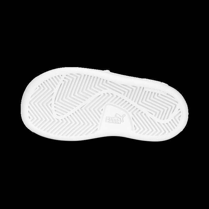 Smash 3.0 Leather V Sneakers Baby White-rose Dust-heartfelt Puma På Salg