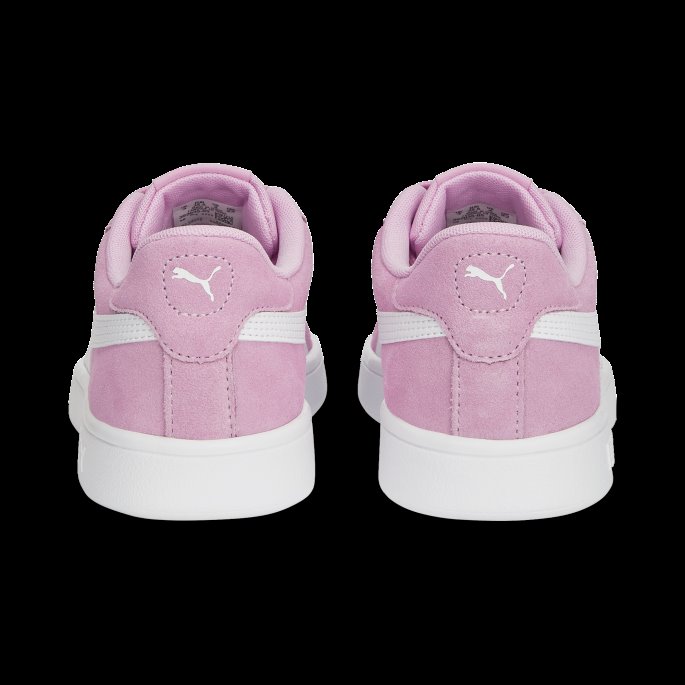 Smash 3.0 Semsket Sneakers Ungdom Lilla Chiffong-hvit Puma På Tilbud
