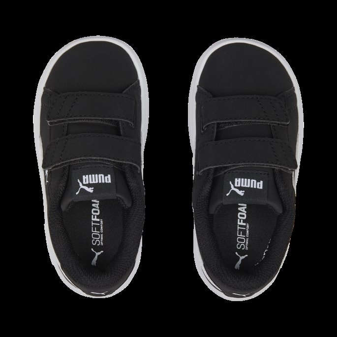 Smash 3.0 Buck Joggesko Baby Puma På Tilbud Svart-hvit