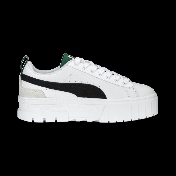 Puma På Tilbud Mayze Archive Remastered Joggesko Kvinner Hvit-svart-vine