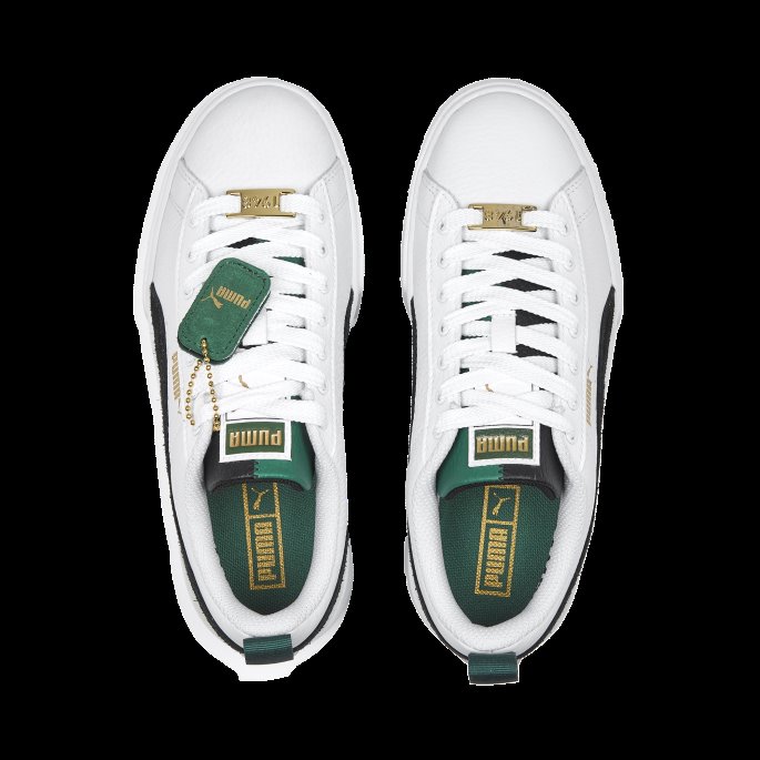 Puma På Tilbud Mayze Archive Remastered Joggesko Kvinner Hvit-svart-vine