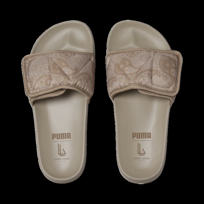 Puma På Tilbud X Lauren London Leadcat 2.0 Damesandaler Fungi-teak