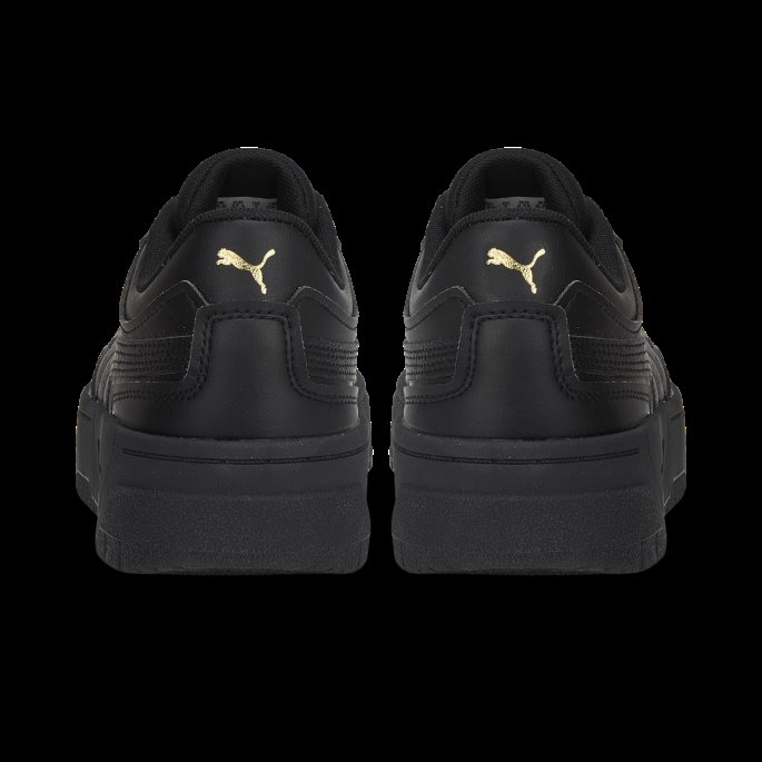 Cali Dream Leather Joggesko Dame Puma På Tilbud Svart