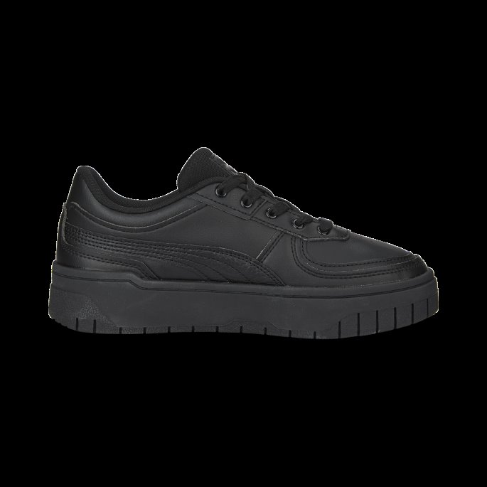 Cali Dream Leather Joggesko Dame Puma På Tilbud Svart