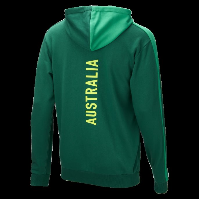 Puma På Salg Friidrett Australia Menns Landsby Slitasje Hette Svette Alpine Green-au