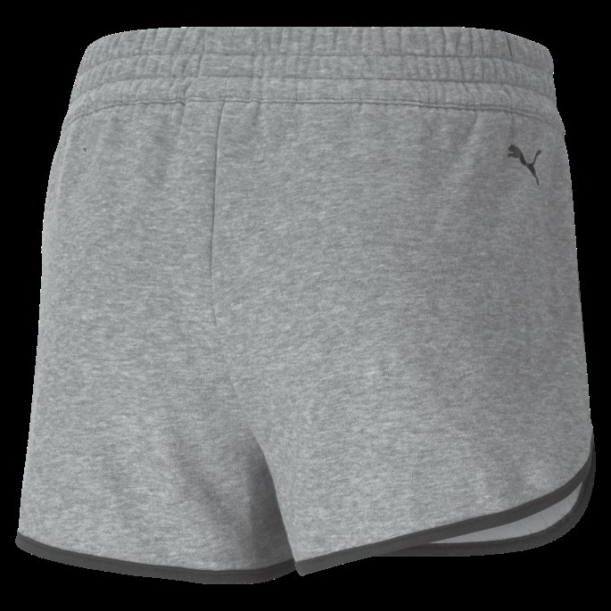 Mellomgrå Lyng Puma På Tilbud Favoritt Fleece Treningsshorts For Kvinner