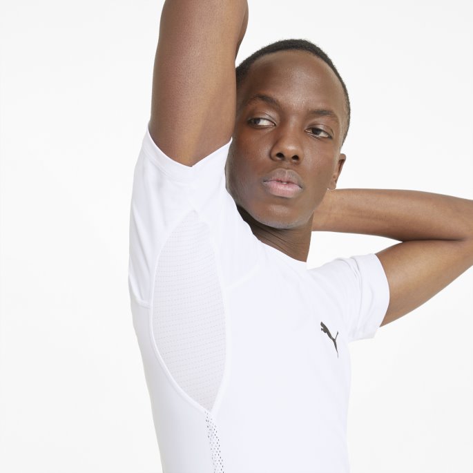 Puma På Tilbud Exo-adapt Treningsskjorte For Menn Hvit