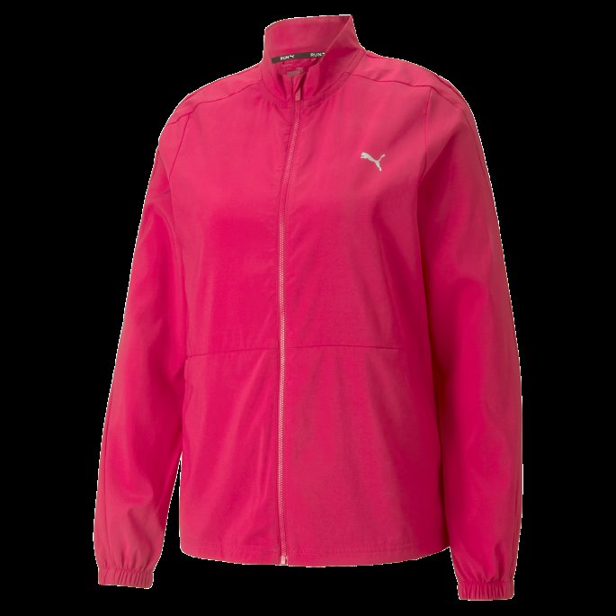 Puma På Tilbud Sunset Glow Favoritt Vevd Løpejakke For Kvinner