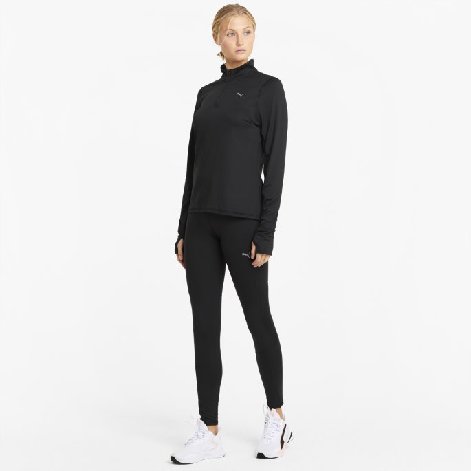 Svart Favoritt Løpeleggings For Kvinner Puma På Salg