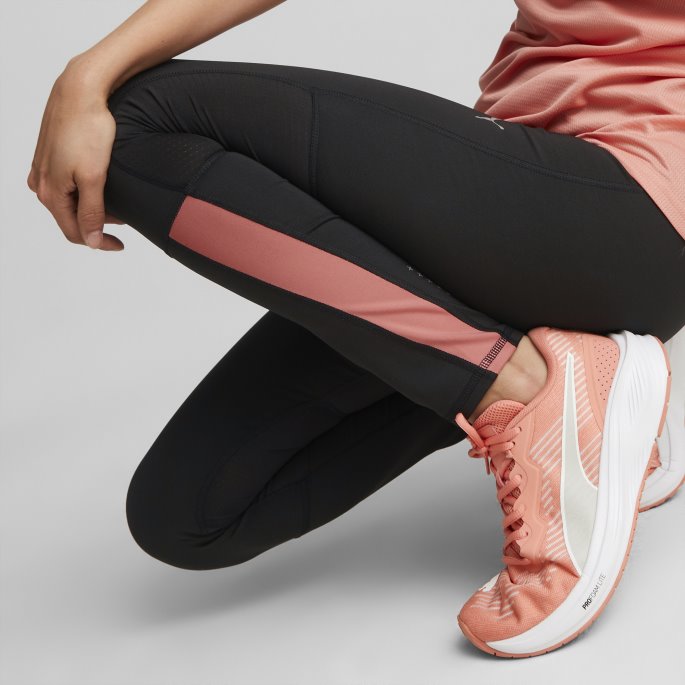 Svart-nellikrosa Favoritt Løpeleggings For Kvinner Puma På Salg