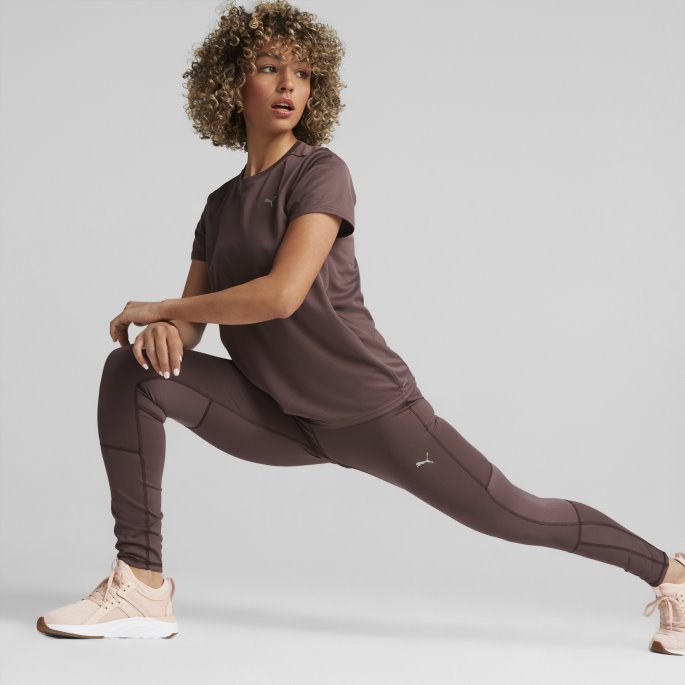 Favoritt Løpeleggings For Kvinner Puma På Tilbud Støvete Plomme