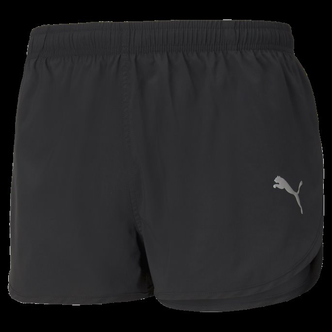Puma På Tilbud Svart Favoritt Delt Løpeshorts For Menn
