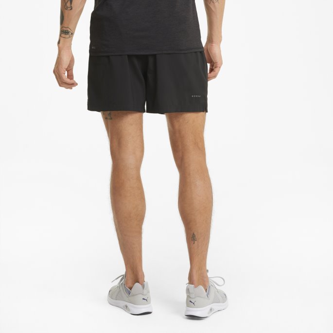 Favoritt Vevd 5" Løpeshorts For Menn Svart Puma På Salg