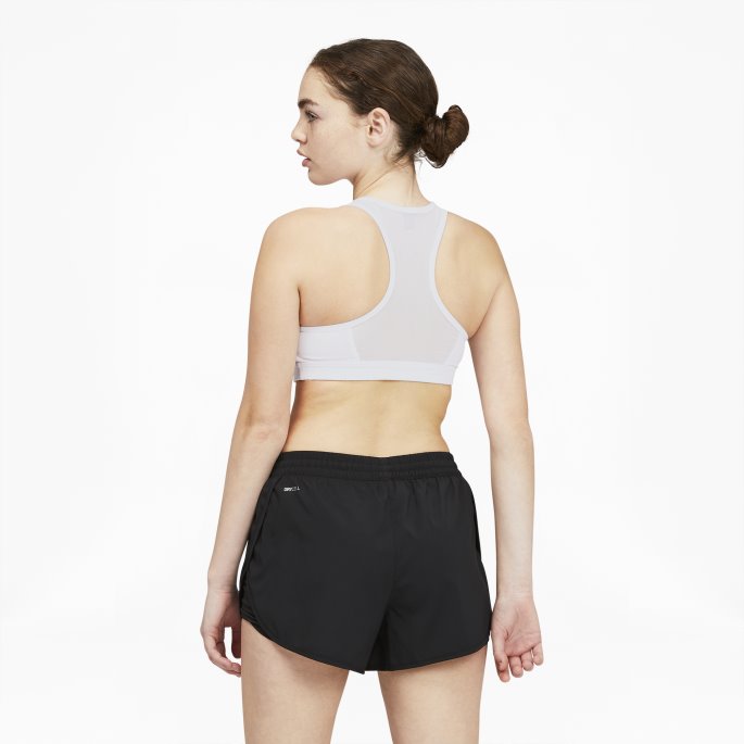 Puma På Tilbud Mid Impact 4beholder Sports-bh For Kvinner Hvit