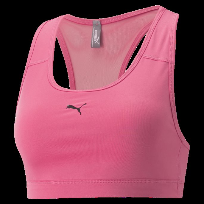Mid Impact 4keeps Trenings-bh For Kvinner Puma På Tilbud Sunset Pink