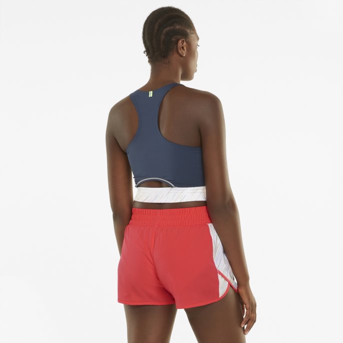 Sunblaze Puma På Salg Grafisk Vevd 3" Løpeshorts For Kvinner