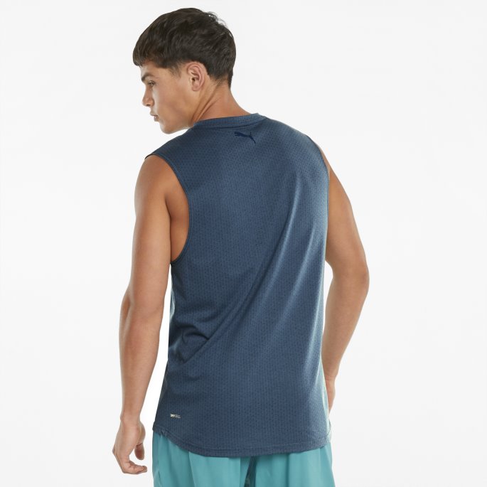 Puma På Tilbud Fade Treningsgenser For Menn Intens Blå