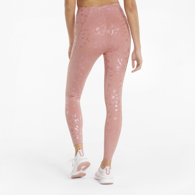Rosett-multi Print Puma På Salg For Alltid Luksuriøse Grafiske Treningsleggings For Kvinner