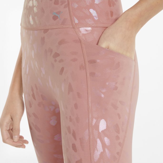 Forever Luxe Grafiske Treningsleggings For Kvinner Puma På Tilbud Rosett-multitrykk