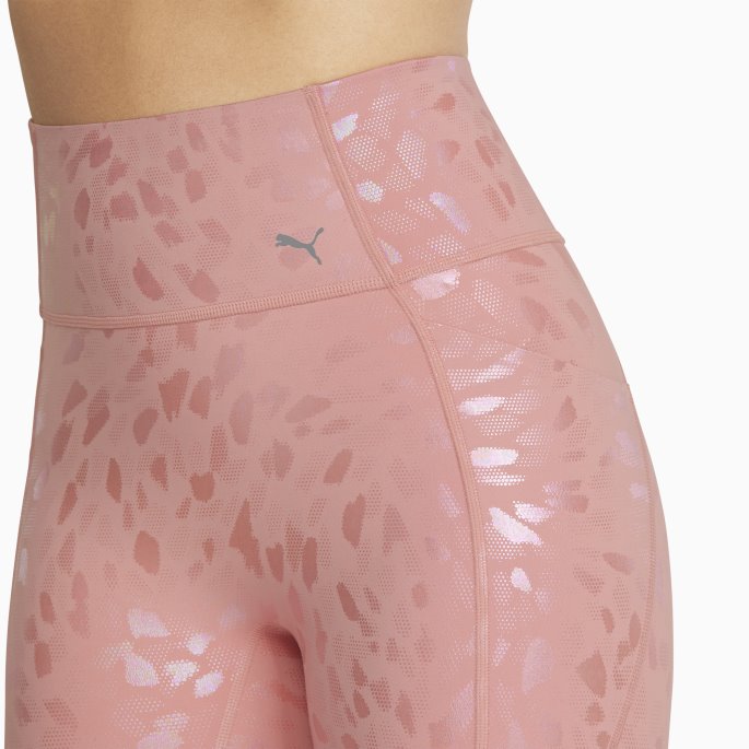 Forever Luxe Grafiske Treningsleggings For Kvinner Puma På Tilbud Rosett-multitrykk