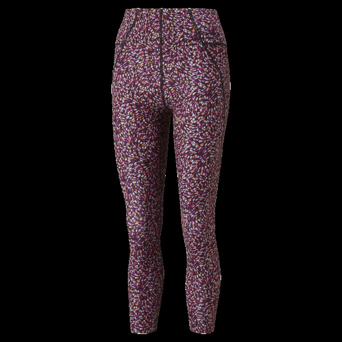 Forever Luxe Grafiske Treningsleggings For Kvinner Puma På Tilbud Svart-multitrykk