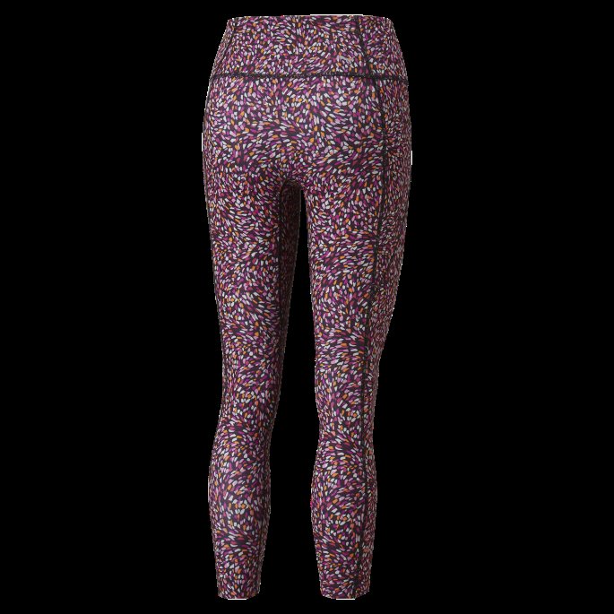 Forever Luxe Grafiske Treningsleggings For Kvinner Puma På Tilbud Svart-multitrykk