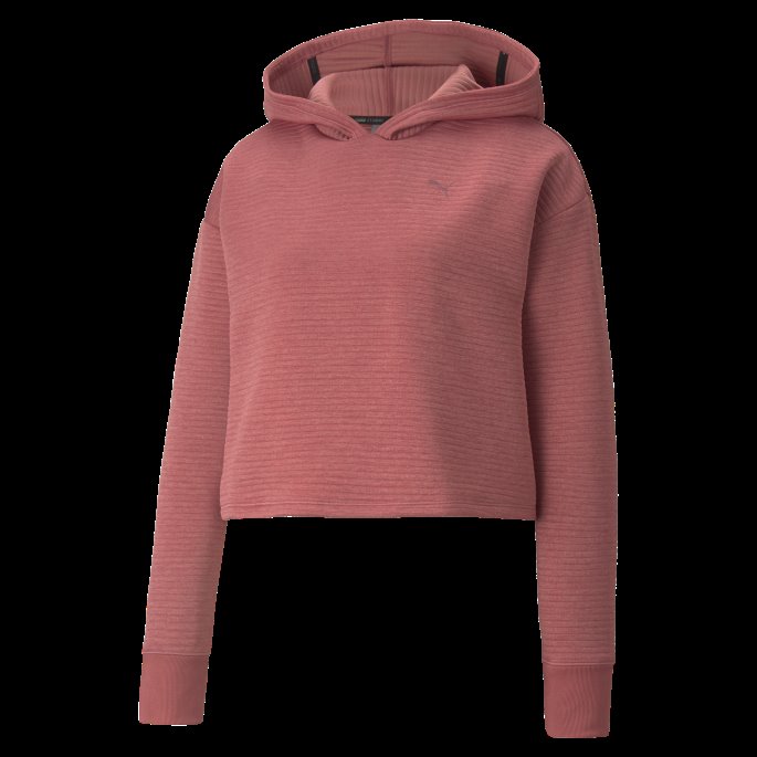 Mauvewood Studio Teksturert Dame Trening Skimmer Hettegenser Puma På Salg