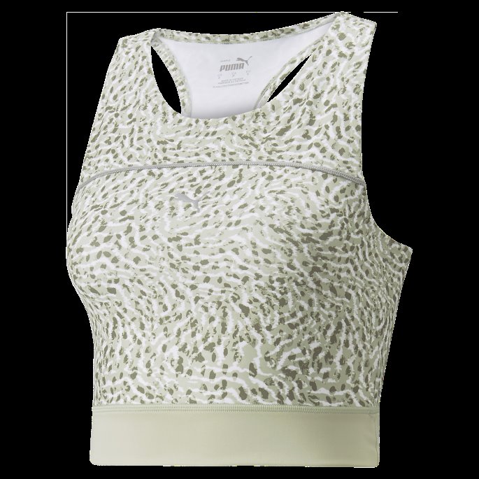Puma På Tilbud Våren Moss Run High Shine Cropped Dame Løpe Genser