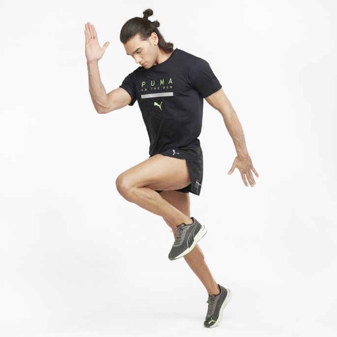 Puma På Tilbud Herre Løpeshorts Svart