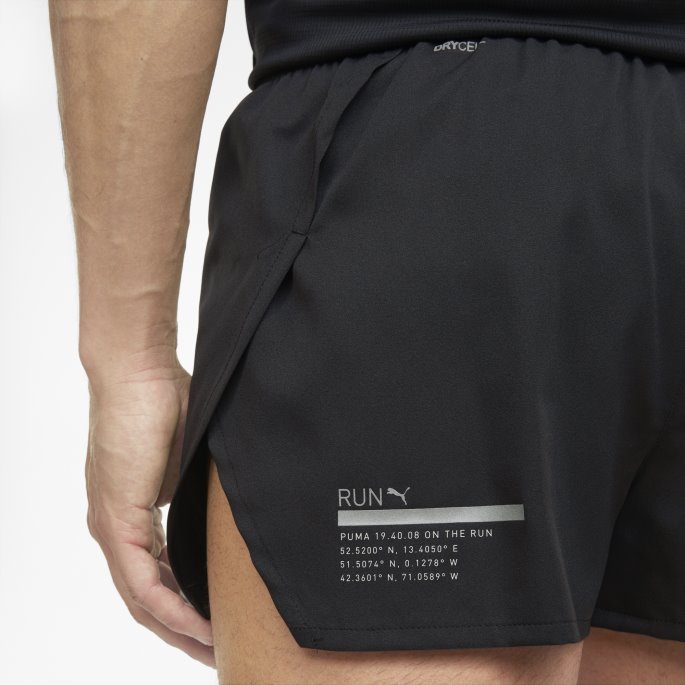 Puma På Tilbud Herre Løpeshorts Svart