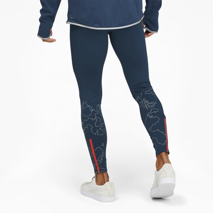 Puma På Tilbud X Helly Hansen Joggetights For Menn Intens Blå