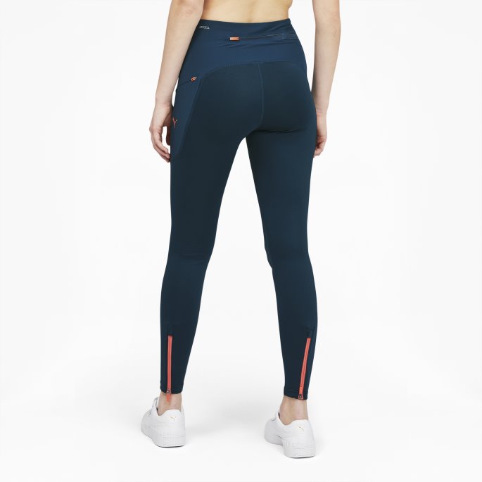 Puma På Tilbud X Helly Hansen Løpetights For Dame Intens Blå