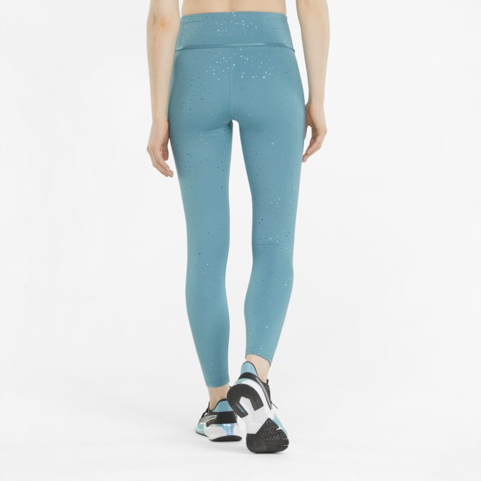 Porselen Puma På Salg Høy Midje Trykt 7-8 Kvinner Trening Leggings