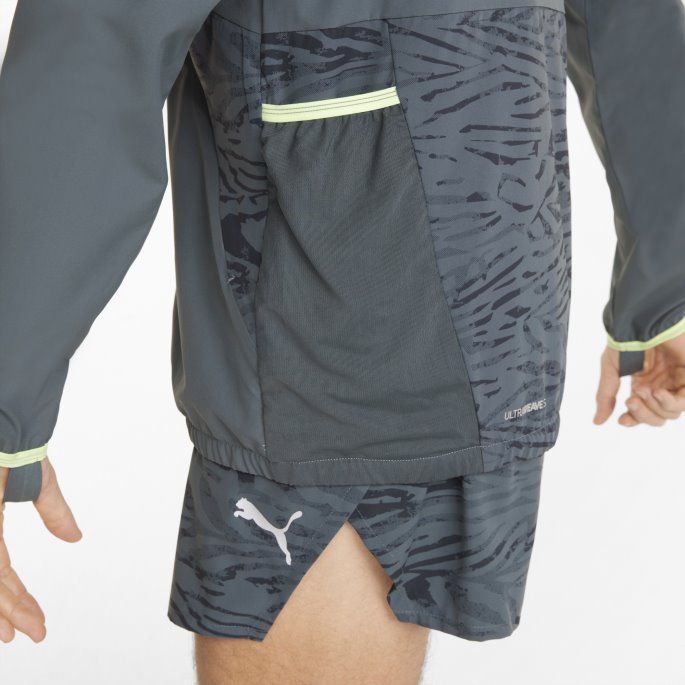 Puma På Tilbud Mørk Skiferbrusende Lys Ultraweave S Fstr Løpejakke For Menn