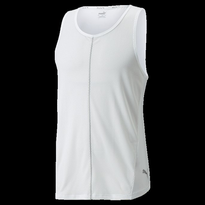 Puma På Tilbud Skyspunnet Løpesinglet For Menn Hvit