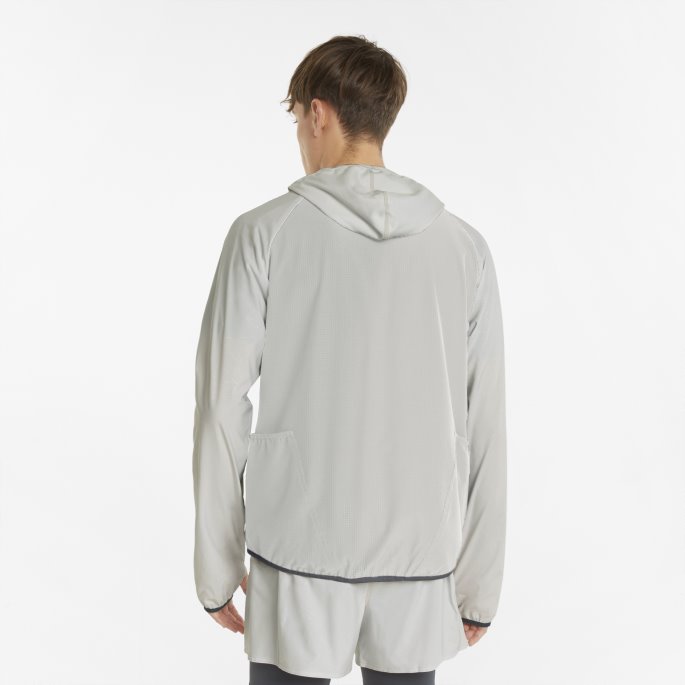 Puma På Tilbud X First Mile Vevd Løpejakke For Menn Nimbus Cloud