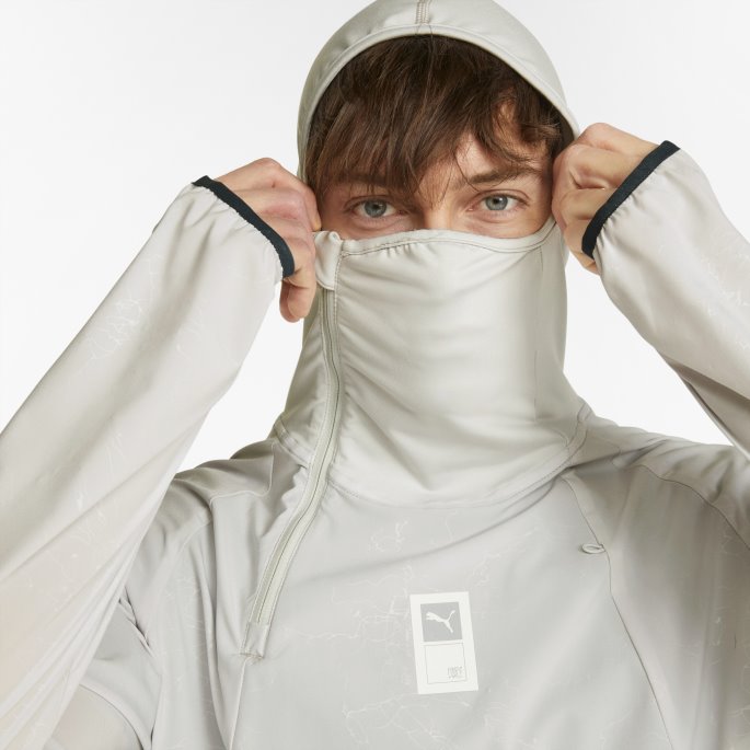 Puma På Tilbud X First Mile Vevd Løpejakke For Menn Nimbus Cloud