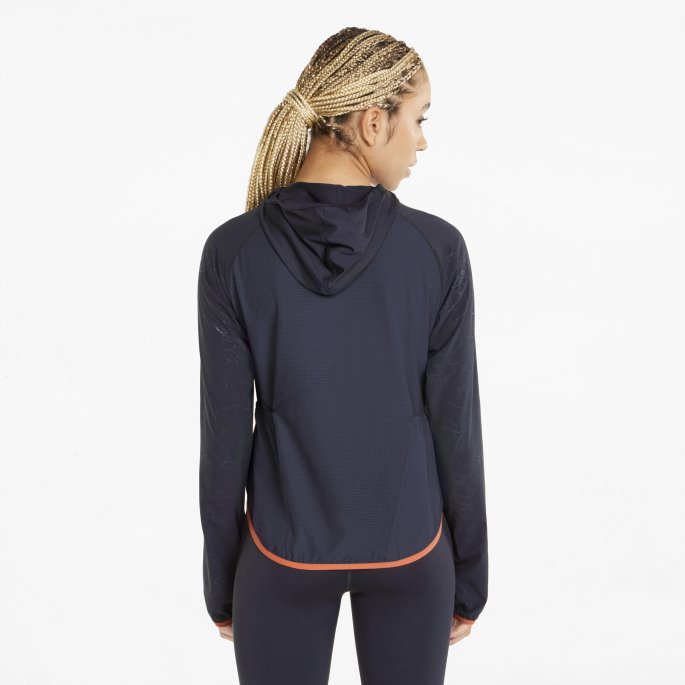 Puma På Tilbud X First Mile Vevd Løpejakke For Kvinner Parisian Night