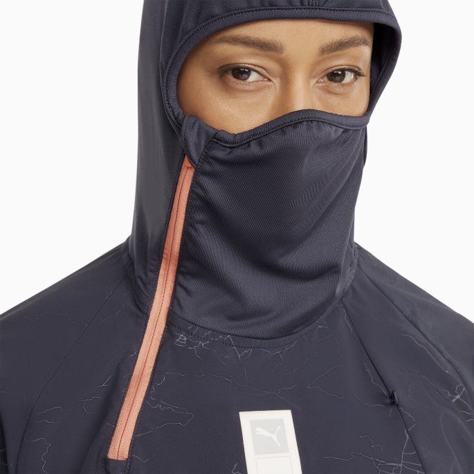 Puma På Tilbud X First Mile Vevd Løpejakke For Kvinner Parisian Night