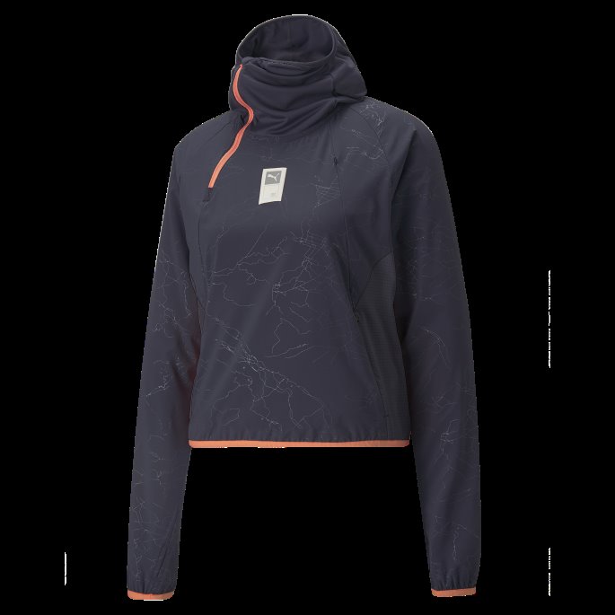 Puma På Tilbud X First Mile Vevd Løpejakke For Kvinner Parisian Night