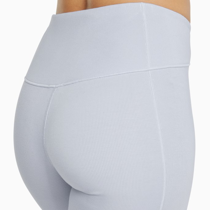 Puma På Tilbud Pust Ut Rib Dame Trening Tight Shorts Arctic Ice