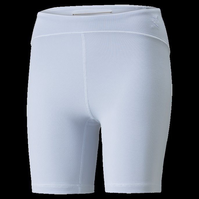 Puma På Tilbud Pust Ut Rib Dame Trening Tight Shorts Arctic Ice