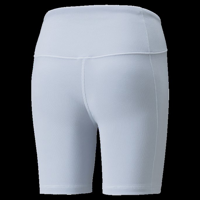 Puma På Tilbud Pust Ut Rib Dame Trening Tight Shorts Arctic Ice