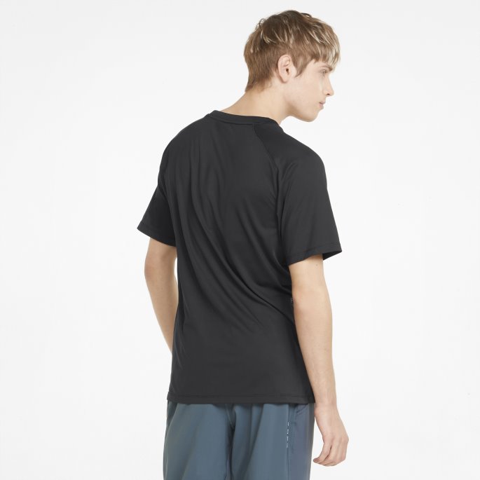 Puma På Tilbud Svart Studio Yogini Lite Treningsskjorte For Menn